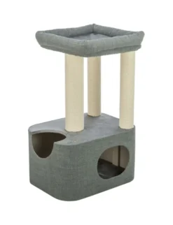 TRIXIE Kratzbaum Viviana eckig blau, grau 86 cm