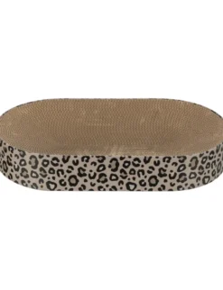 TRIXIE Kratzbett Leo mit Katzenminze braun 63x35 cm