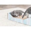 TRIXIE Kratzbett mit Katzenminze braun