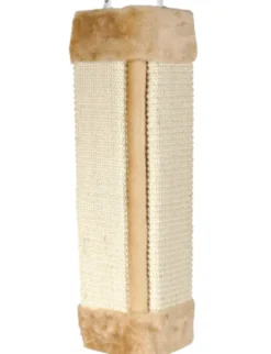 TRIXIE Kratzbrett für Ecken mit Katzenminze beige, natur