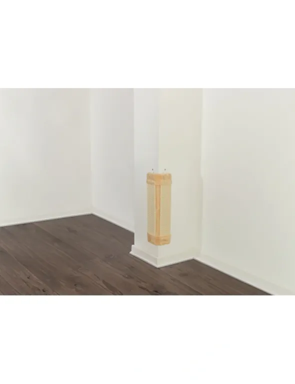 TRIXIE Kratzbrett für Ecken mit Katzenminze beige, natur