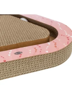 TRIXIE Kratzpappe dreieckig lachs 36 × 36 cm