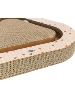 TRIXIE Kratzpappe dreieckig apricot 36 × 36 cm