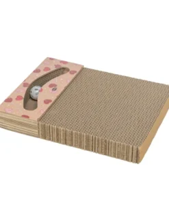 TRIXIE Kratzpappe eckig apricot 38 × 30 cm
