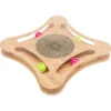 TRIXIE Kratzpappe mit Spielzeug
