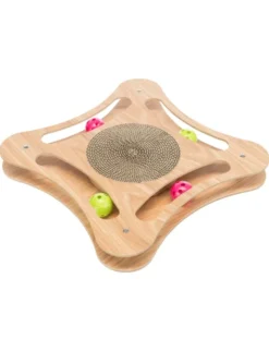 TRIXIE Kratzpappe mit Spielzeug