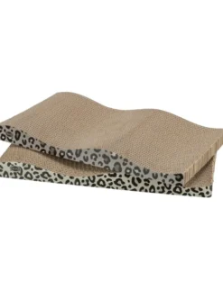 TRIXIE Kratzpappen Leo 2 Stück braun, creme