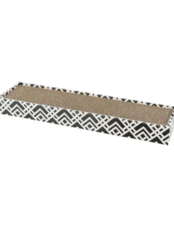 TRIXIE Kratzpappe Scratchy mit Katzenminze schwarz, weiß