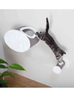 TRIXIE Kuschelhöhle zur Wandmontage grau