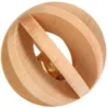TRIXIE Lamellenball mit Schelle Holz