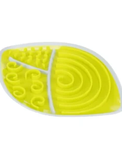 TRIXIE Lick'n'Snack Platte blattform grau, lime