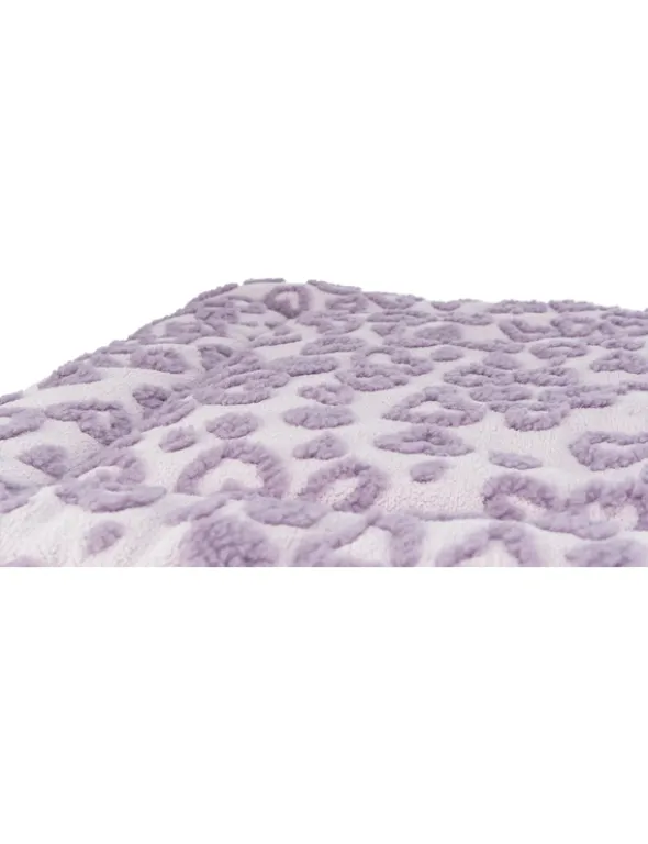TRIXIE Liegematte Hearts eckig lila 90 × 70 cm