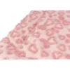 TRIXIE Liegematte Hearts eckig rosa 90 × 70 cm
