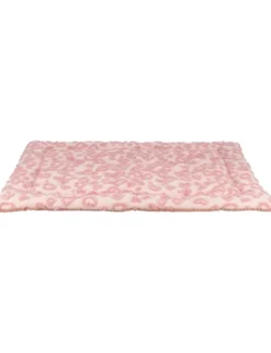 TRIXIE Liegematte Hearts eckig rosa 90 × 70 cm