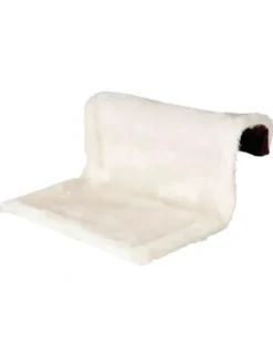 TRIXIE Liegemulde Heizkörper Langhaarplüsch braun, creme