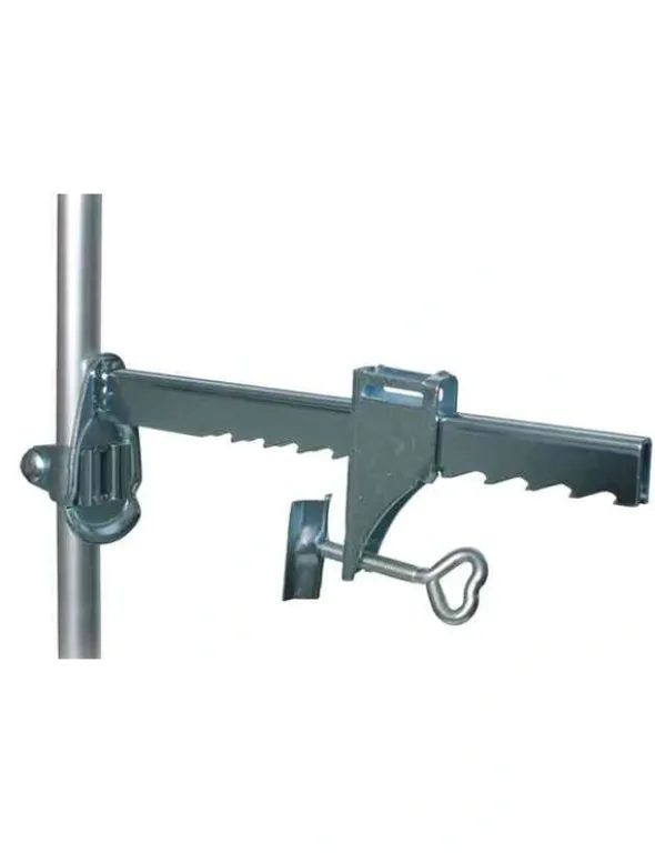 TRIXIE Mauer-Klemme mit Teleskopstange 1 - 2 m