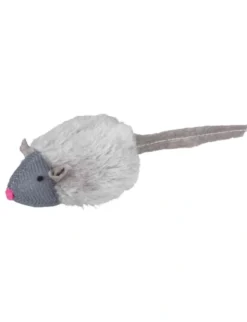 TRIXIE Maus mit Microchip Katzenminze diverse 6 cm