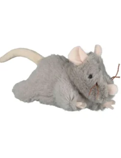 TRIXIE Maus mit Microchip Katzenminze grau 15 cm