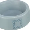 TRIXIE Napf Dogs blau, grau 0,4 l