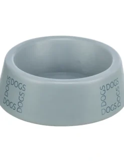 TRIXIE Napf Dogs blau, grau 0,4 l