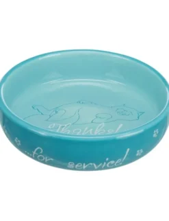 TRIXIE Napf flach Thanks for Service 300 ml