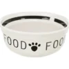 TRIXIE Napf Food schwarz, weiß 0,6 l