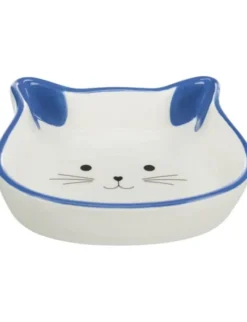 TRIXIE Napf Katzenkopf mit Gesicht 250 ml