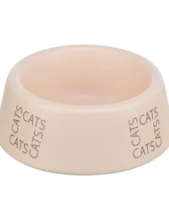 TRIXIE Napf Keramiknapf Cats rosa 0,15 l