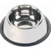 TRIXIE Napf Langohr Edelstahl silber 0,9 l