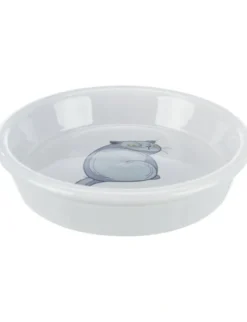 TRIXIE Napf mit Motiv grau 250 ml