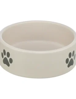 TRIXIE Napf Pfotenmotiv grau, hellgrau 1,4 l