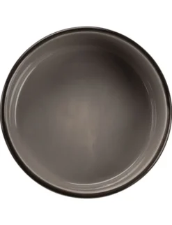 TRIXIE Napf Pfotenmotiv Keramik braun, taupe 0,3 l