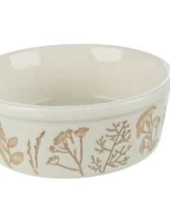 TRIXIE Napf Strukturmotiv taupe, weiß 0,3 l