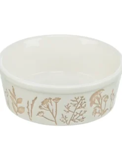 TRIXIE Napf Strukturmotiv taupe, weiß 0,3 l