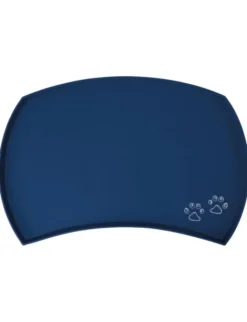 TRIXIE Napfunterlage Silikon blau 48 x 27 cm