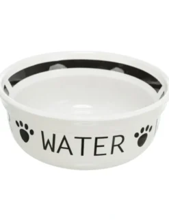 TRIXIE Napf Water schwarz, weiß 0,25 l