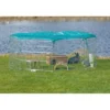 TRIXIE natura Freilauf + Sonnenschutznetz silber