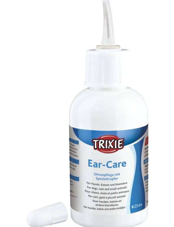 TRIXIE Ohrenpflege mit Spezialtropfer weiß 50ml