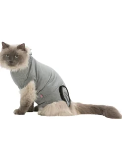 TRIXIE OP-Body für Katzen grau 32-36 cm