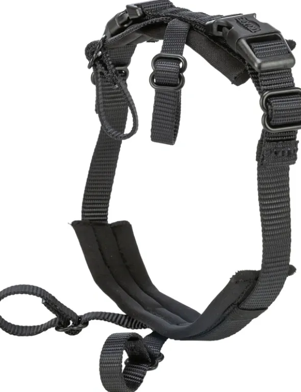 TRIXIE Panik-Adapter Stay Geschirre schwarz S-M
