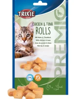 TRIXIE PREMIO Chicken & Tuna Roll Mit Huhn & Thunfisch 50g