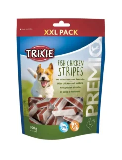 TRIXIE PREMIO Fish Chicken Stripes, XXL Pack 300g