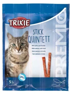 TRIXIE PREMIO Sticks Quintett Mit Lachs & Forelle 26g