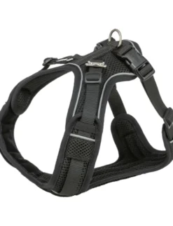 TRIXIE Premium FlexMesh Geschirr schwarz XS-S