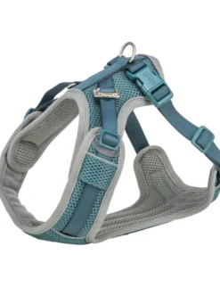 TRIXIE Premium FlexMesh Geschirr petrol XS-S