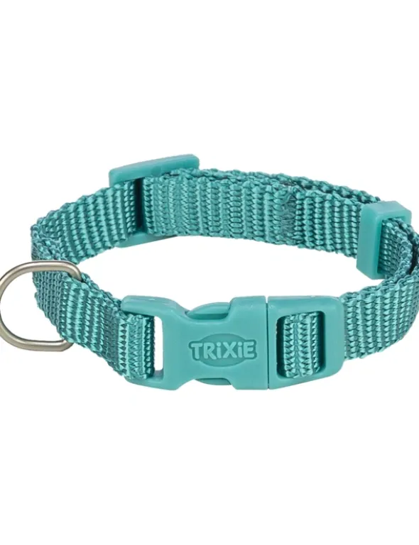 TRIXIE Premium Halsband aqua 22-35 cm