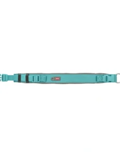 TRIXIE Premium Halsband extra breit aqua, graphit XS-S