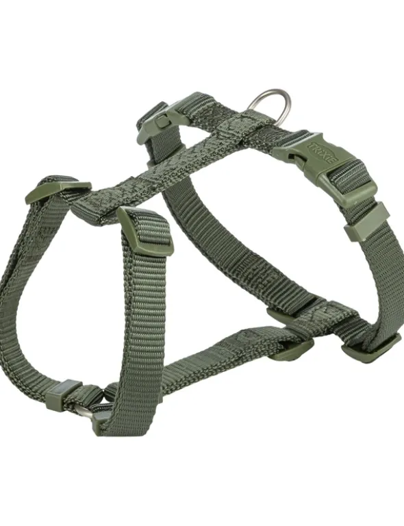 TRIXIE Premium H-Geschirr olivgrün XXS-XS