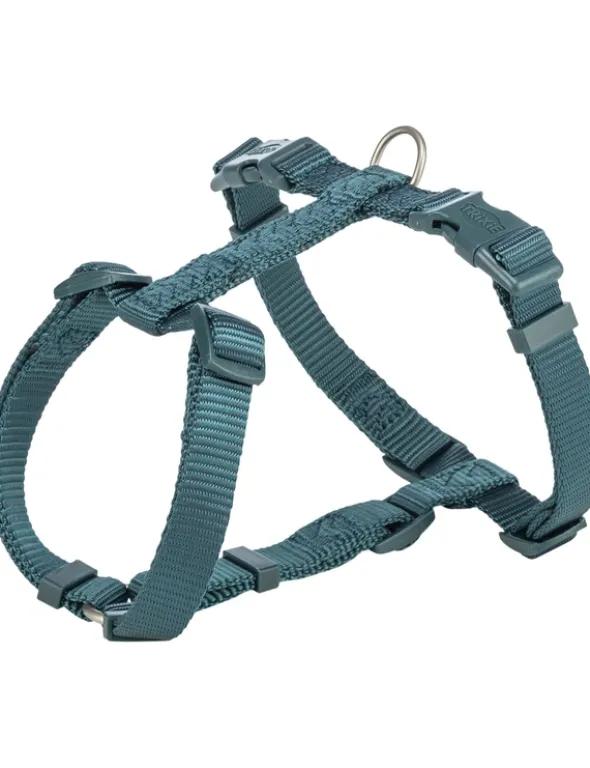 TRIXIE Premium H-Geschirr petrol XXS-XS