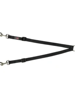 TRIXIE Premium Koppel schwarz 40-70/1 cm